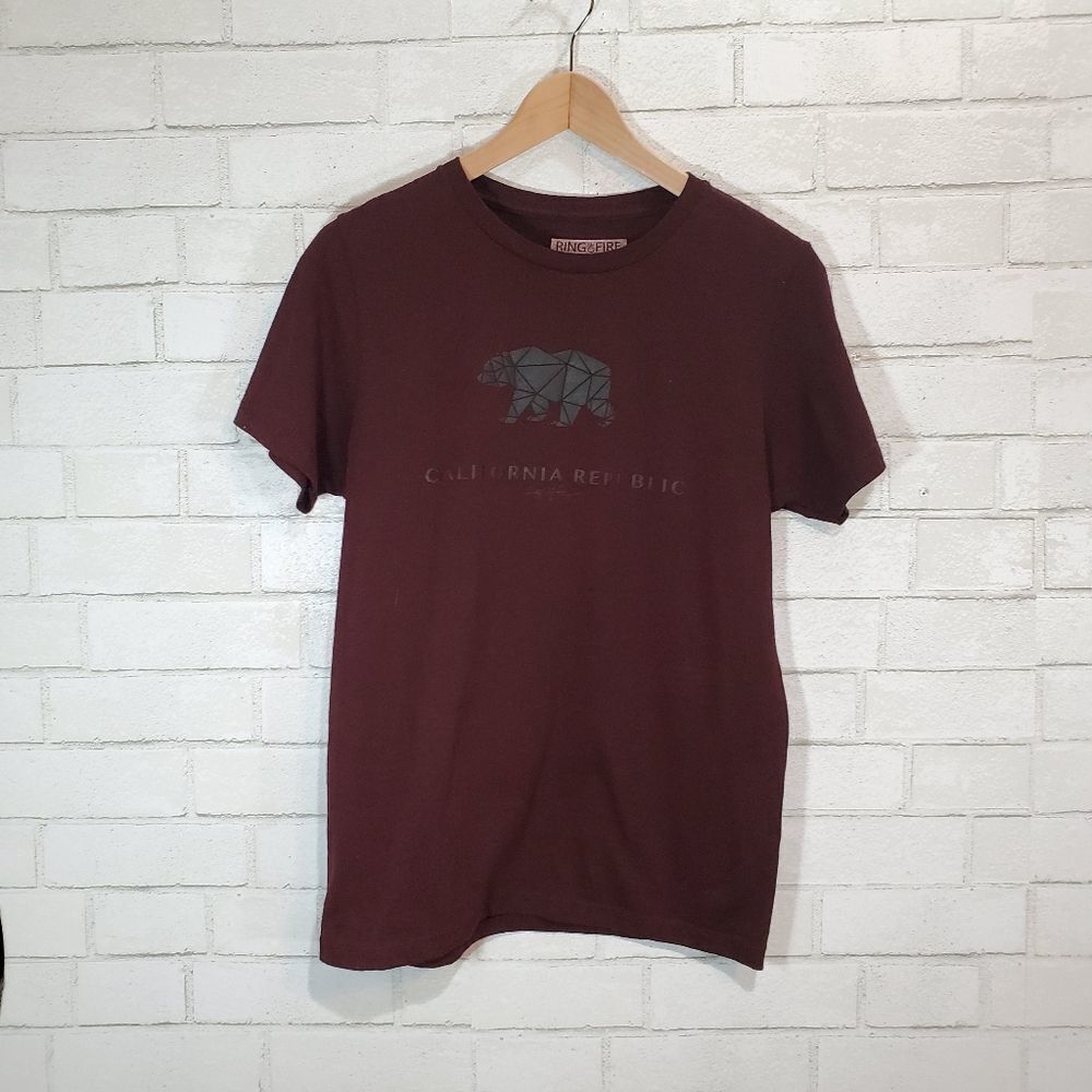 California Republic Ring of Fire graphic tee